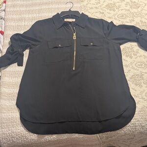 MICHAEL Michael Kors Black Blouse